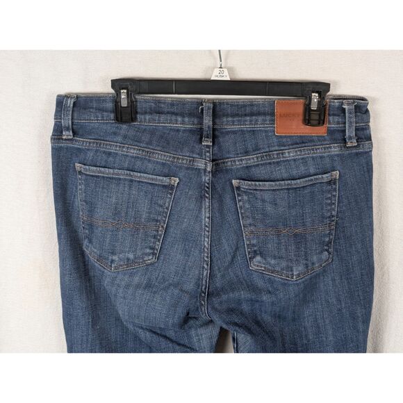 Lucky Brand Sweet Boot Jeans Blue Women's Size 12/31 - Picture 7 of 13